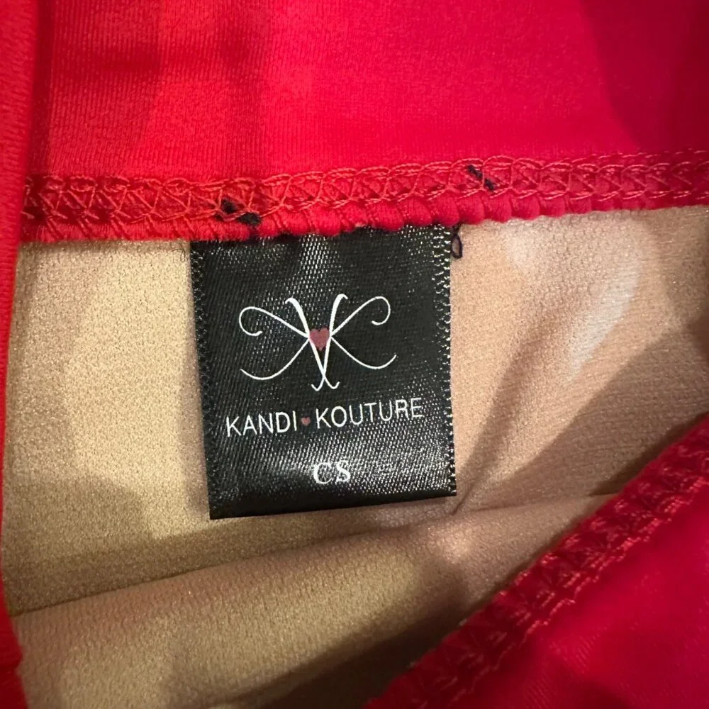 KANDI KOUTURE GIRLS CHILD SMALL CONVENTION WEAR BOTTOMS COMPETITION COSTUME